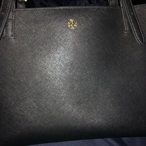 Tory Burch black purse.